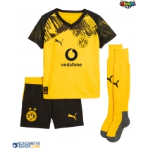 Otroški Nogometni dresi Borussia Dortmund Yan Couto #2 Domači 2025-26 Kratek Rokav (+ Kratke hlače)